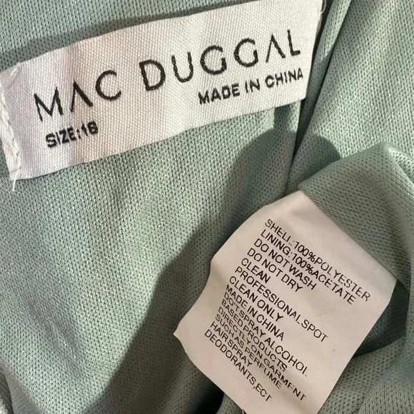 Mac Duggal Style 20485 Plus Size 18 - Picture 6 of 7